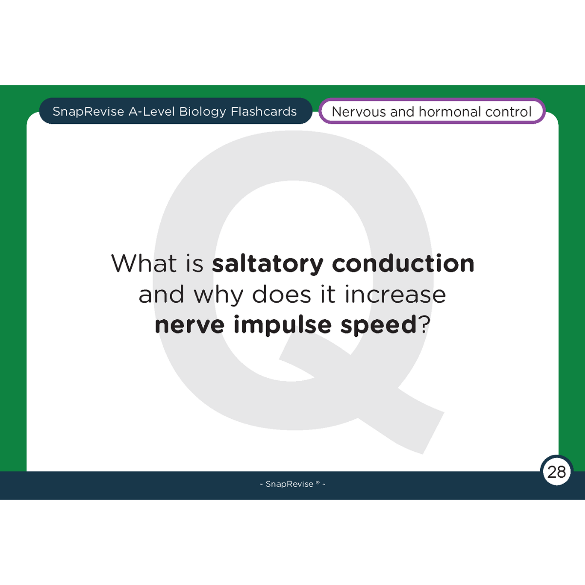 A-Level Biology Flashcards Pack 2