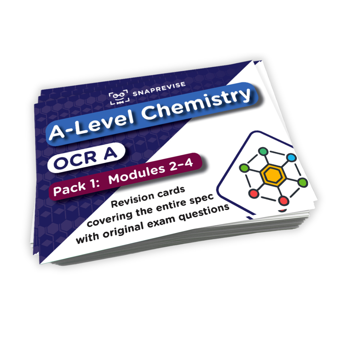 A-Level OCR Chemistry Complete Revision Card Bundle