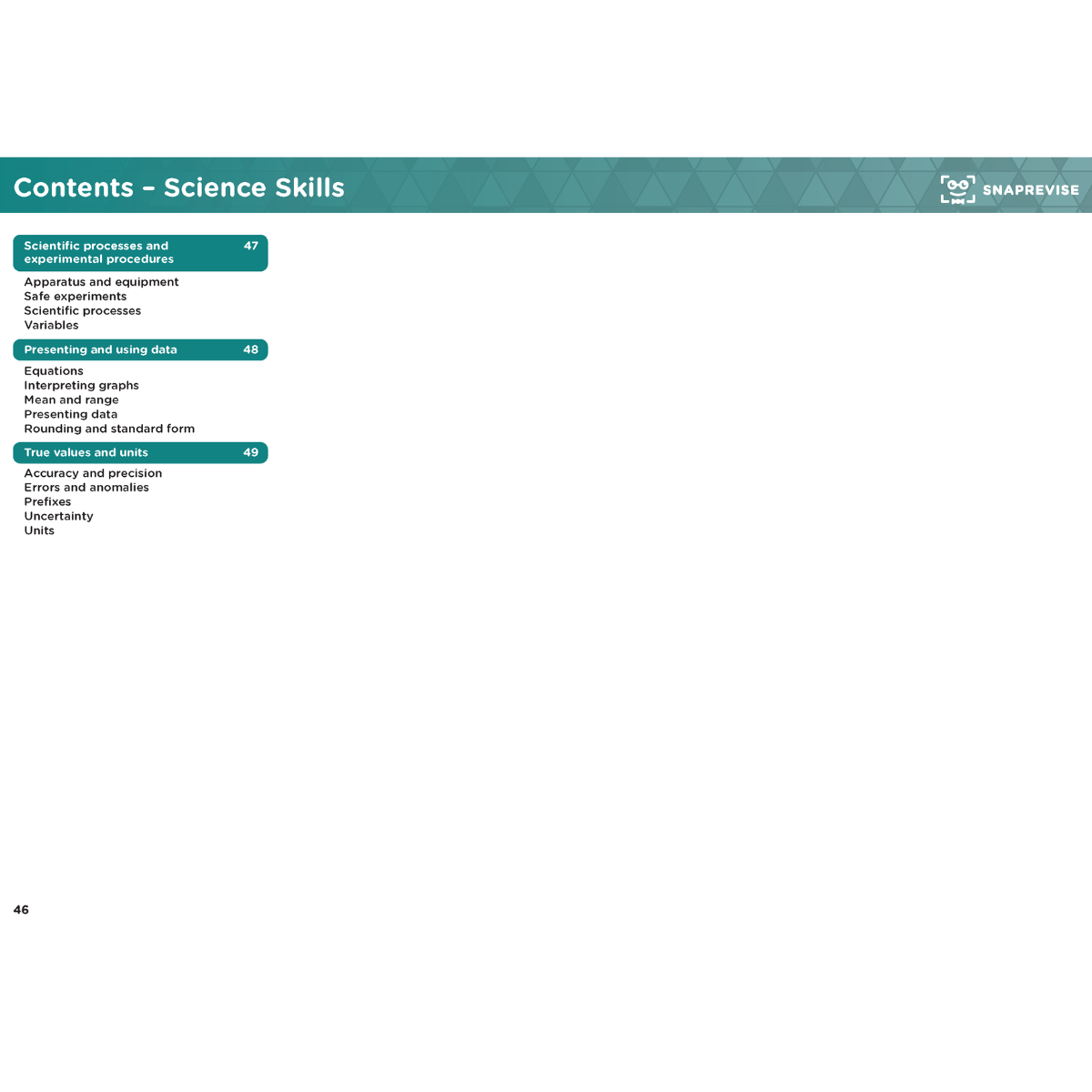 GCSE AQA Combined Science Summary Sheets Higher
