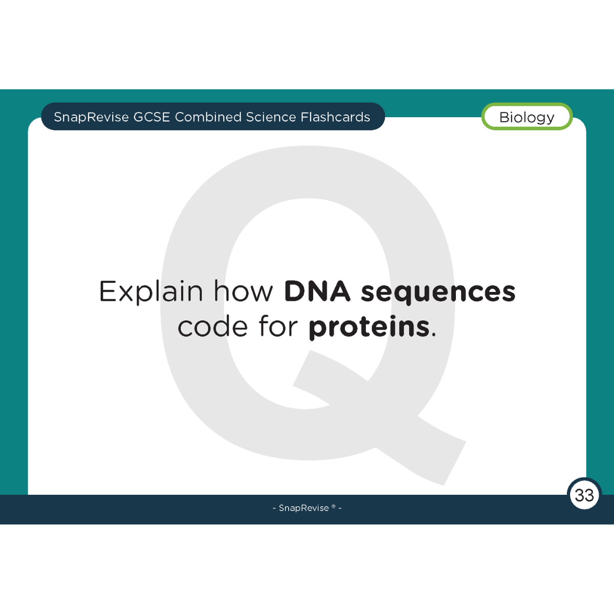 GCSE Combined Science Higher Flashcards