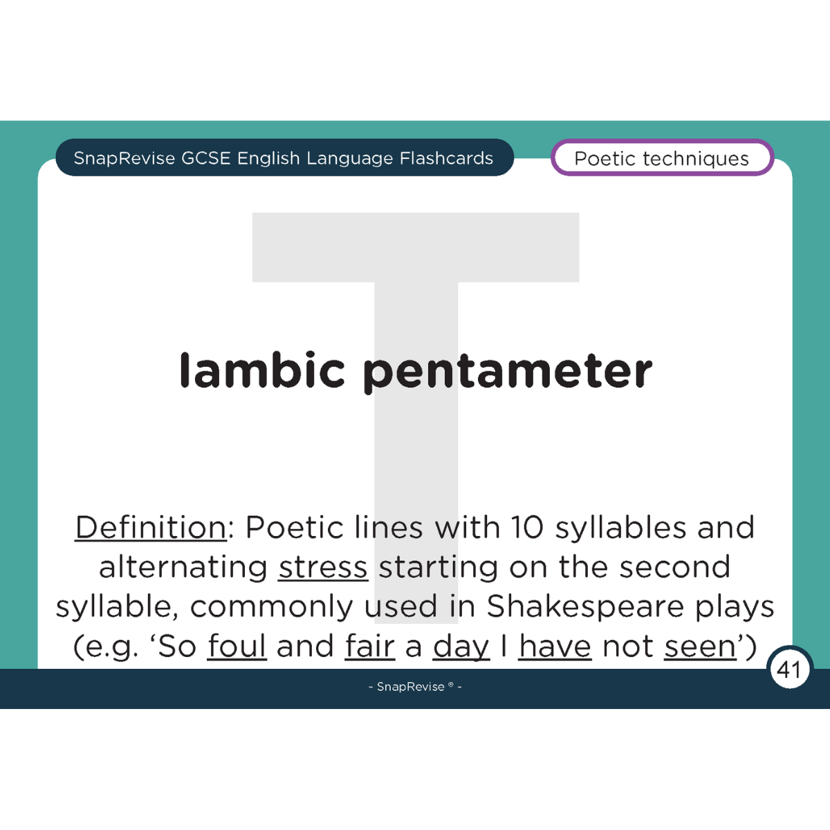 GCSE English Language Flashcards