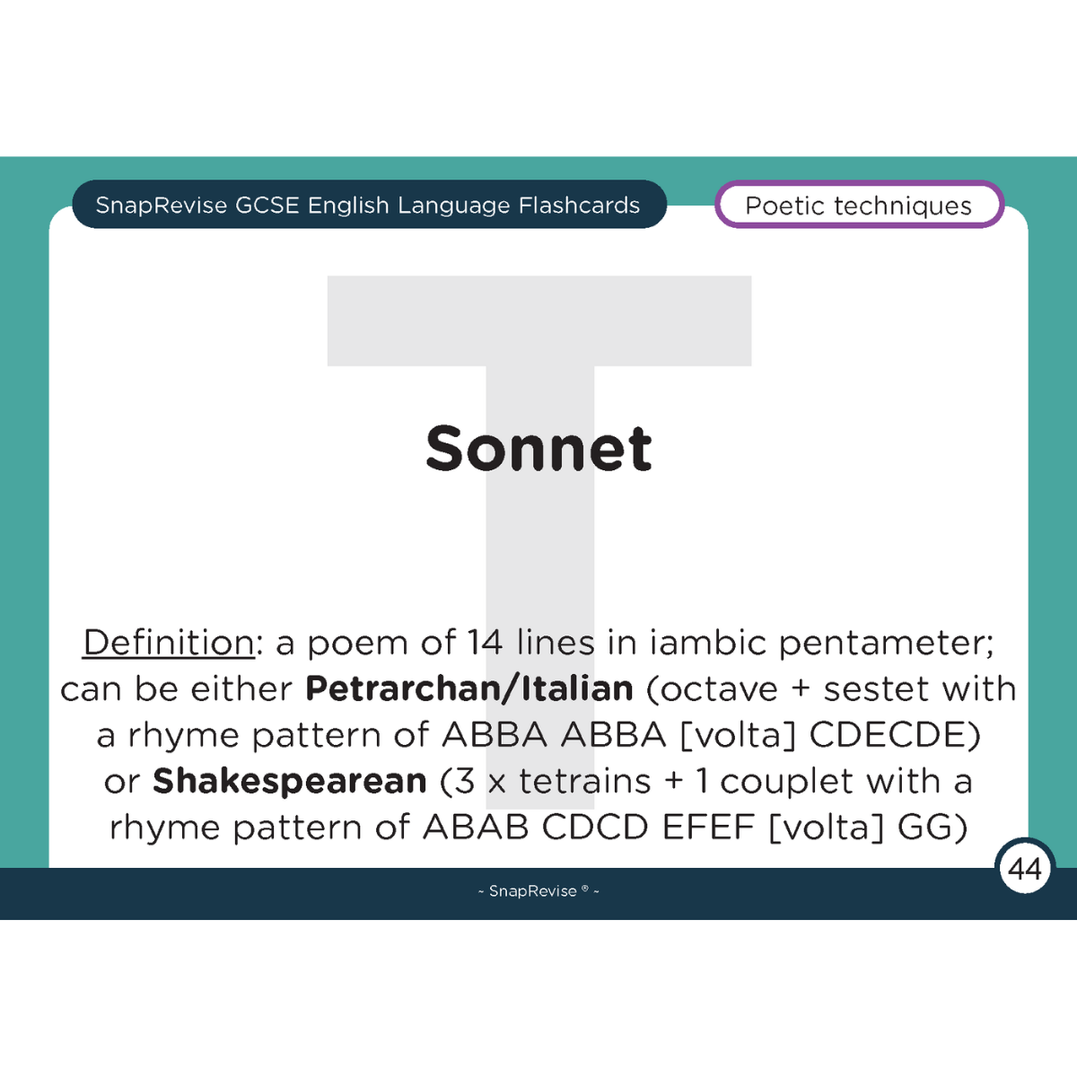GCSE English Language Flashcards