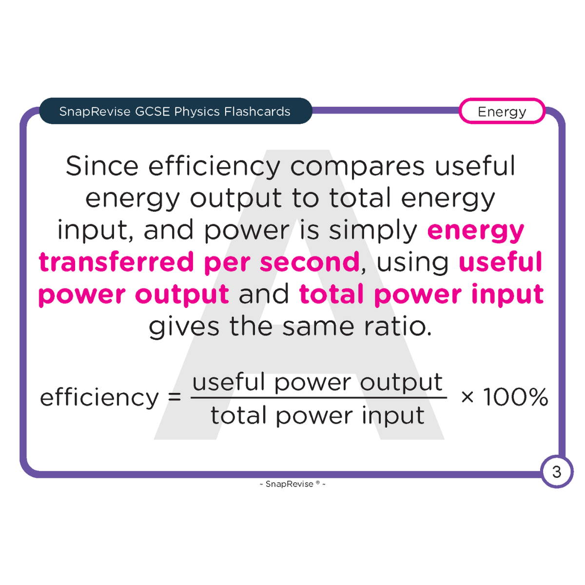 GCSE Physics Flashcards