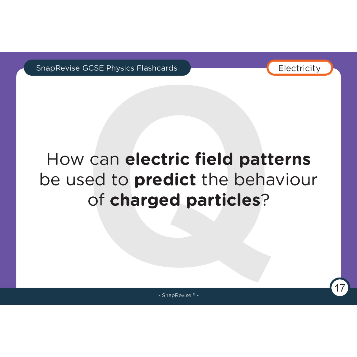 GCSE Physics Flashcards