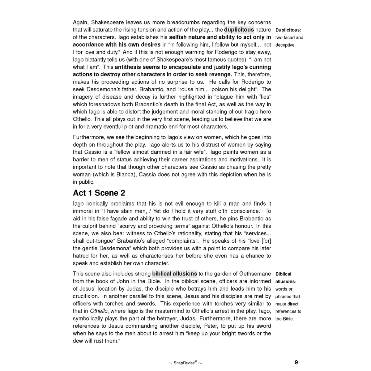 Text Guide: Othello by William Shakespeare