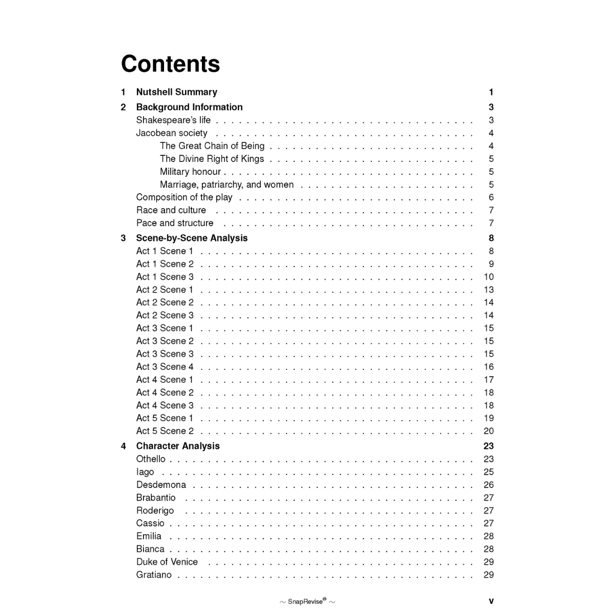 Text Guide: Othello by William Shakespeare