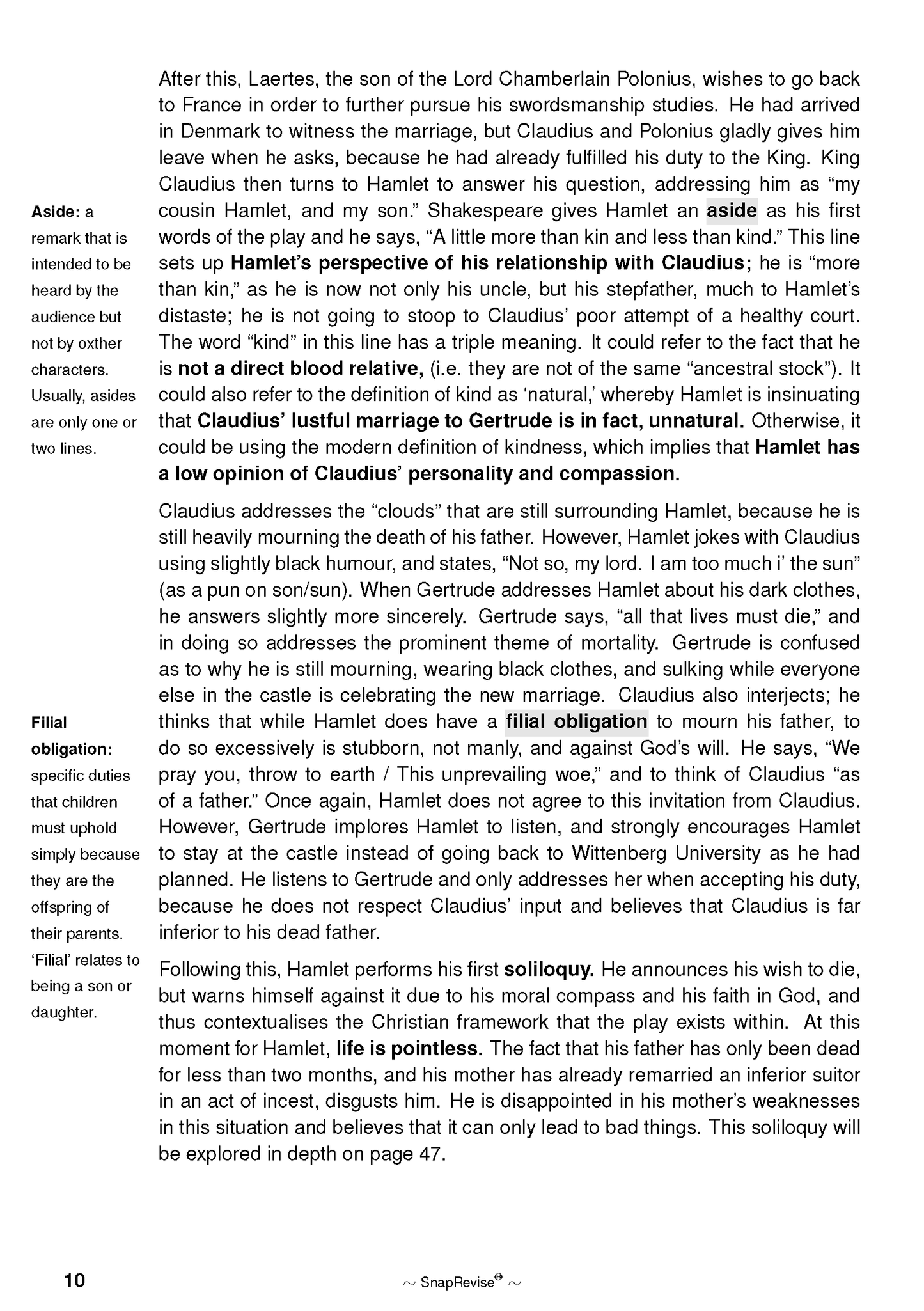 Text Guide: Hamlet by William Shakespeare