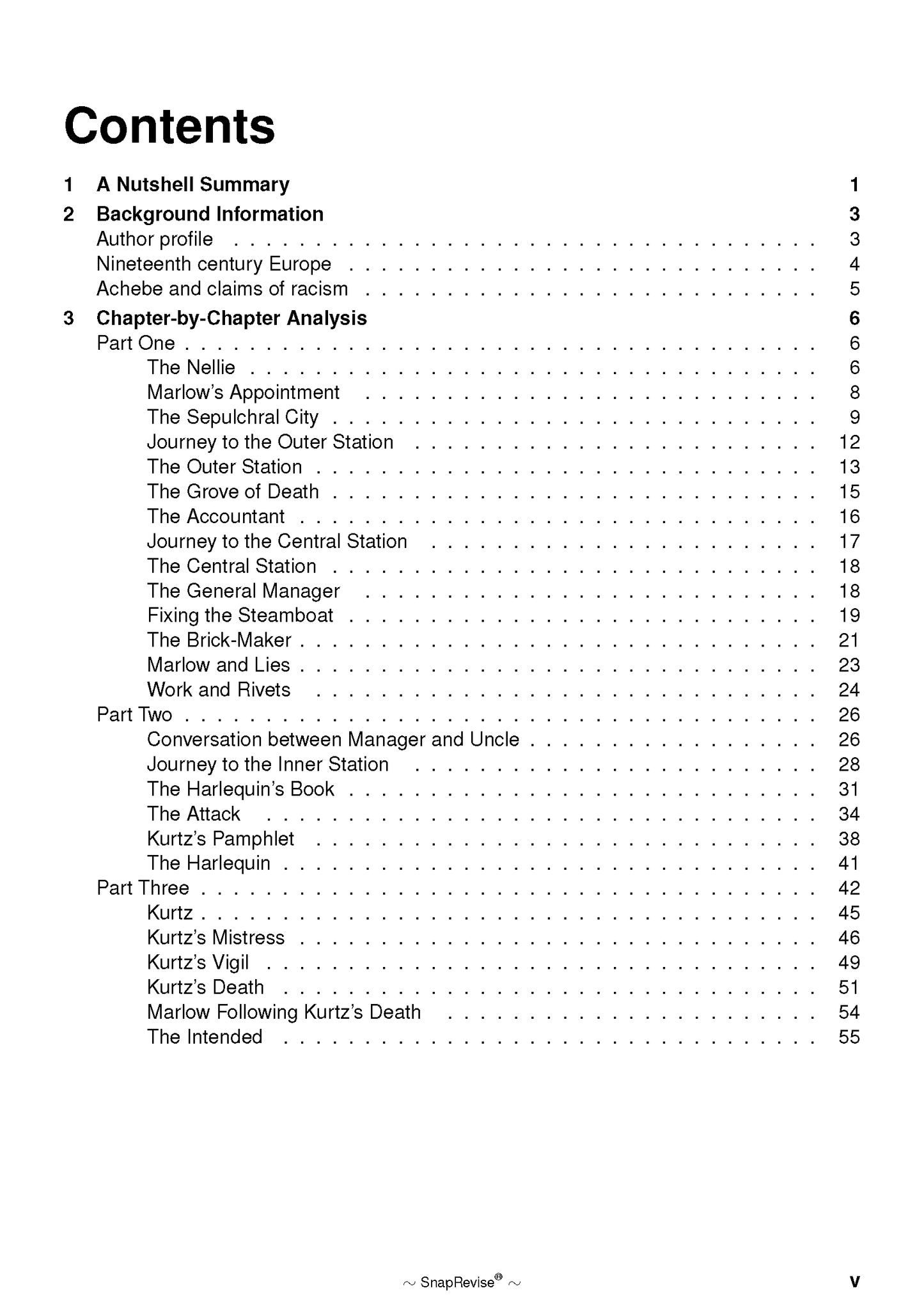 Text Guide: Heart of Darkness by Joseph Conrad