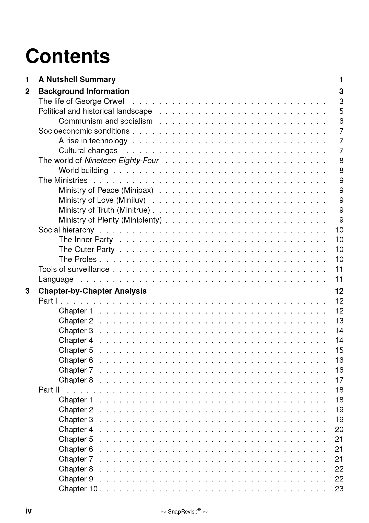 Text Guide: Nineteen Eighty-Four (1984) by George Orwell