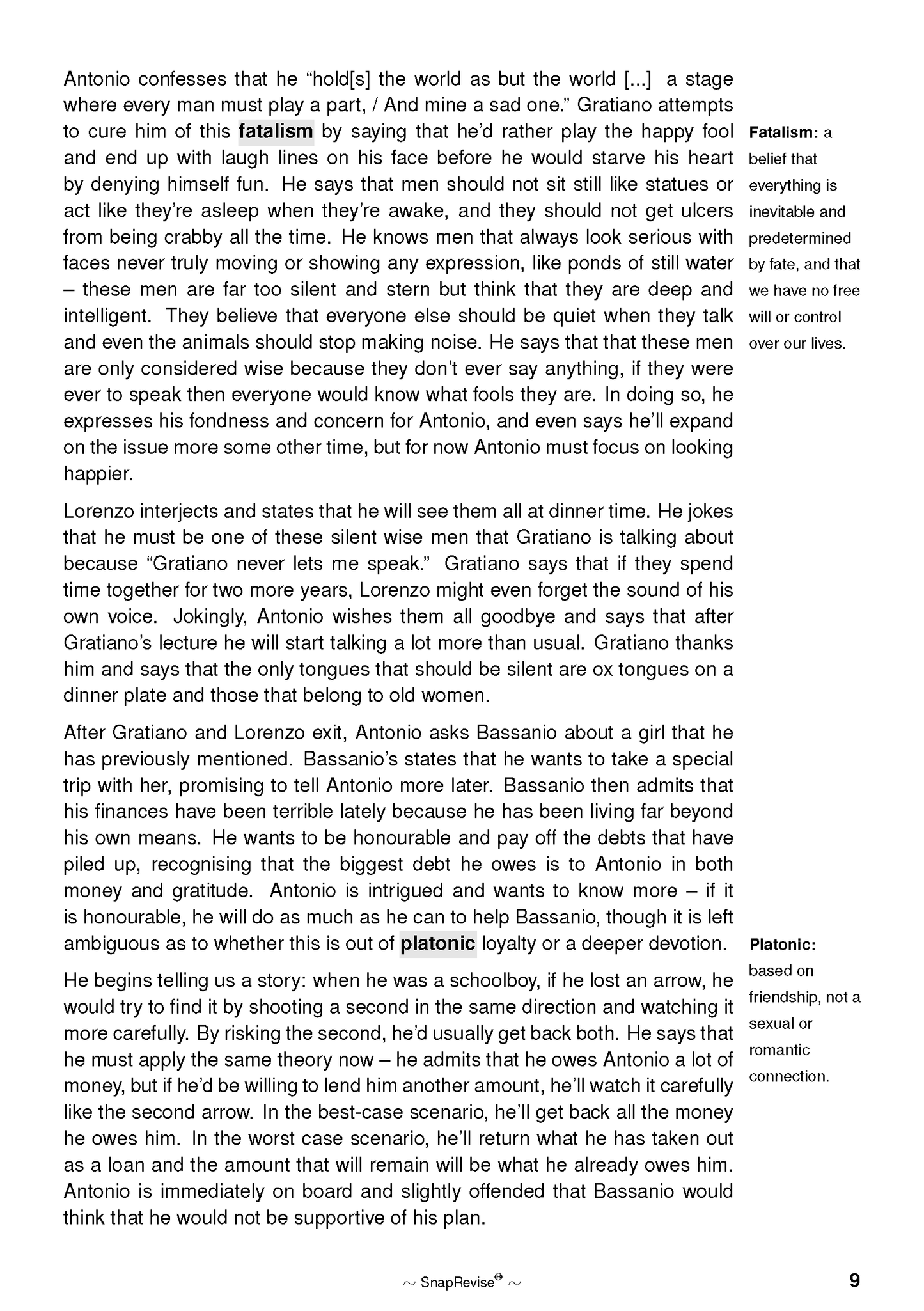 Text Guide: The Merchant of Venice by William Shakespeare