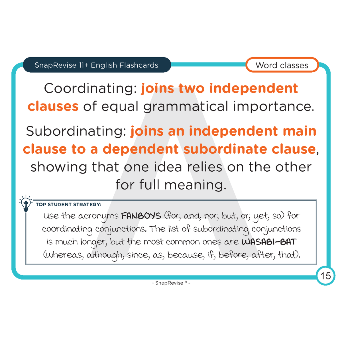 11+ Complete Workbook & Flashcards Bundle