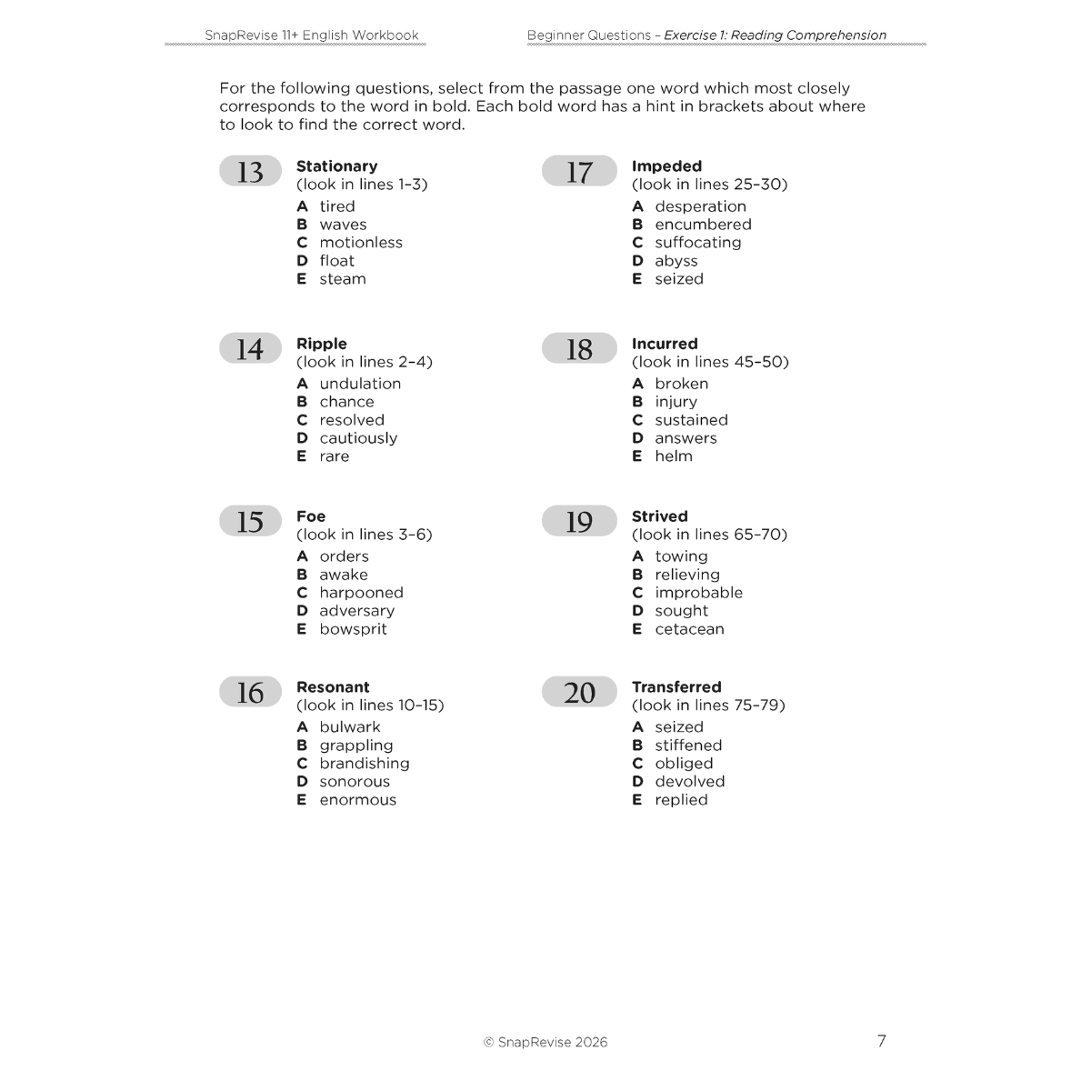11+ Complete Workbook & Flashcards Bundle