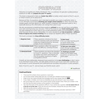 11+ Complete Workbook & Flashcards Bundle