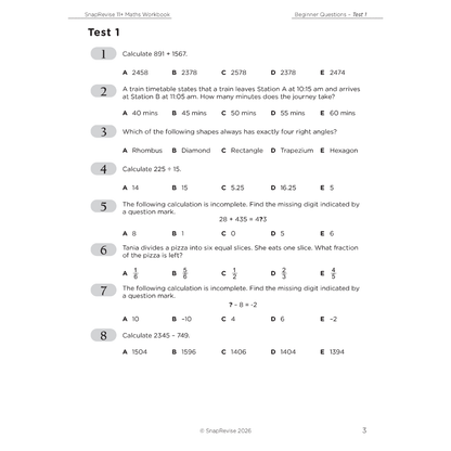 11+ Complete Workbook & Flashcards Bundle