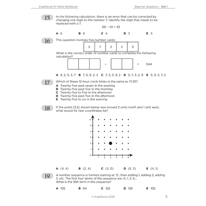 11+ Complete Workbook & Flashcards Bundle