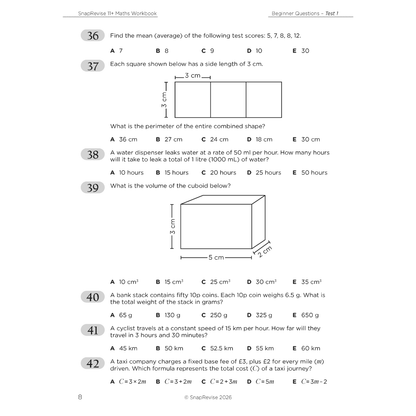 11+ Complete Workbook & Flashcards Bundle
