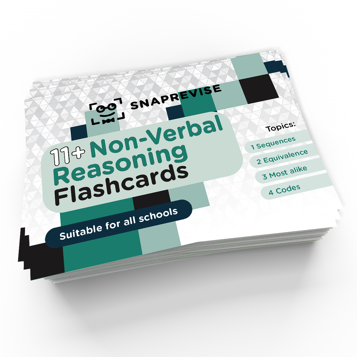 11+ Non-Verbal Reasoning Flashcards