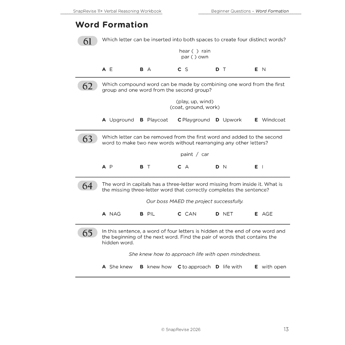11+ Complete Workbook & Flashcards Bundle
