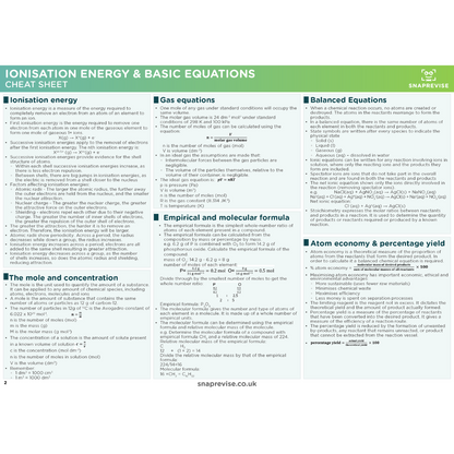 A-Level AQA Chemistry Ultimate Revision Bundle