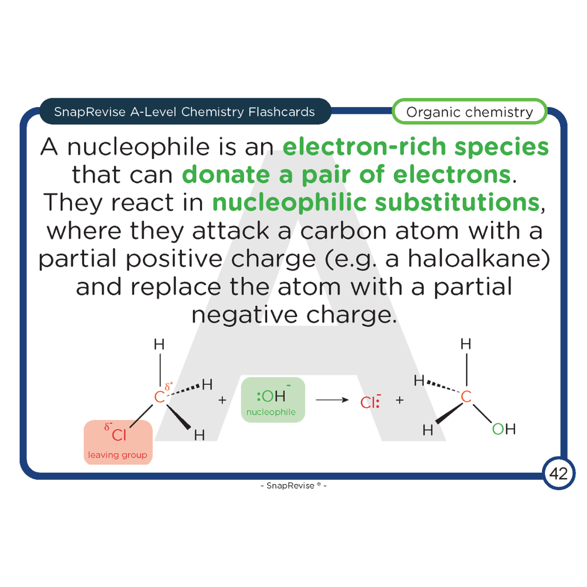 A-Level Chemistry Flashcards Pack 1