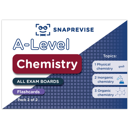 A-Level Chemistry Flashcards Pack 2