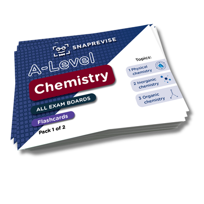 A-Level Chemistry Flashcards Pack 1