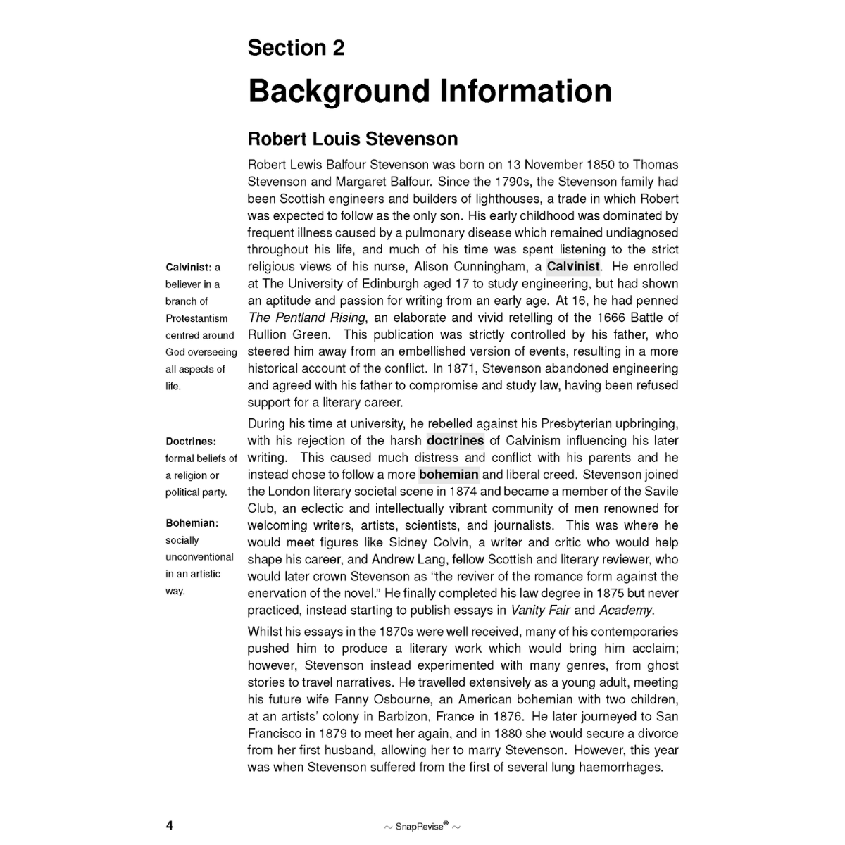 Text Guide: Strange Case of Dr Jekyll and Mr Hyde by Robert Louis Stevenson