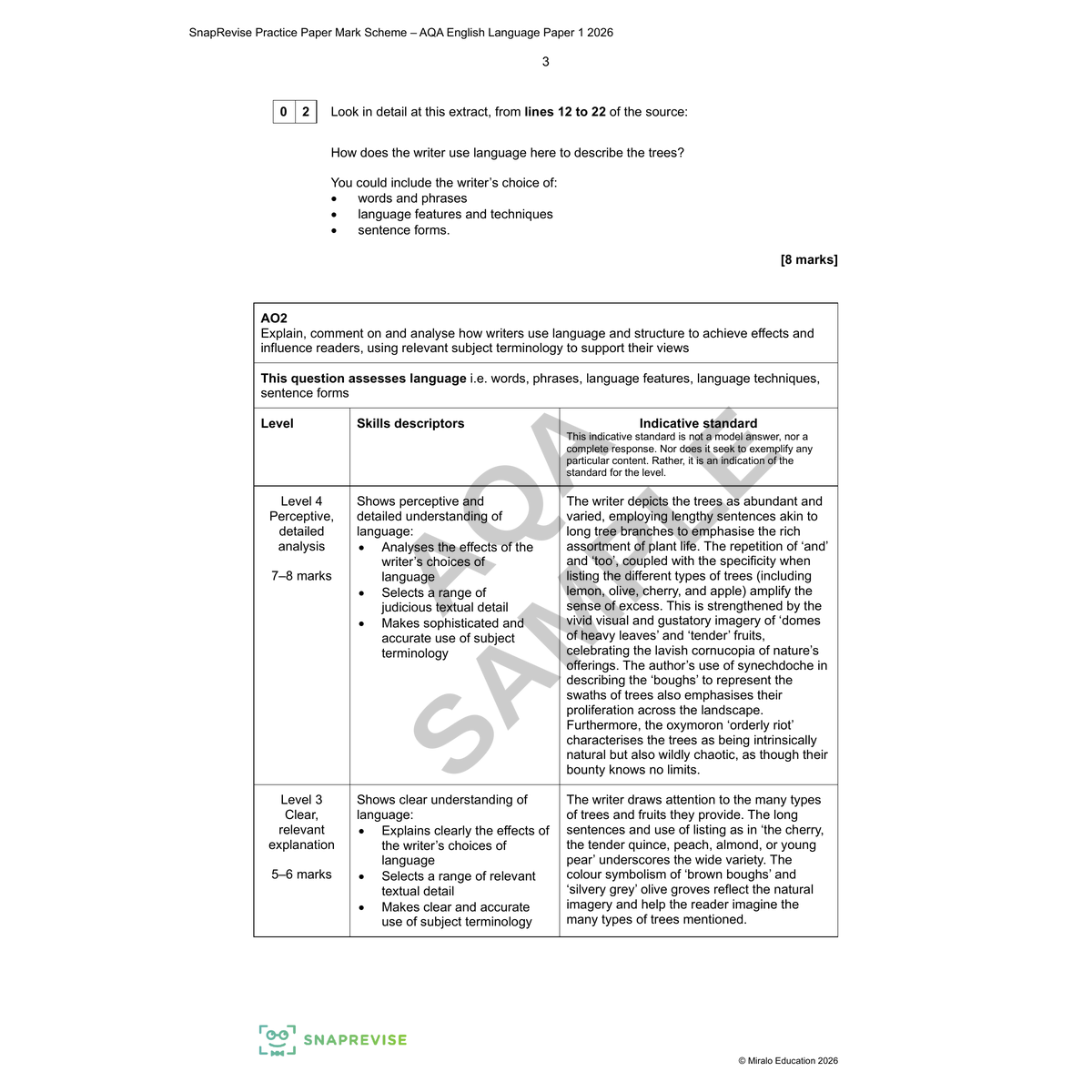 GCSE Mock Exam Papers All Subject Pack (Combined Science)