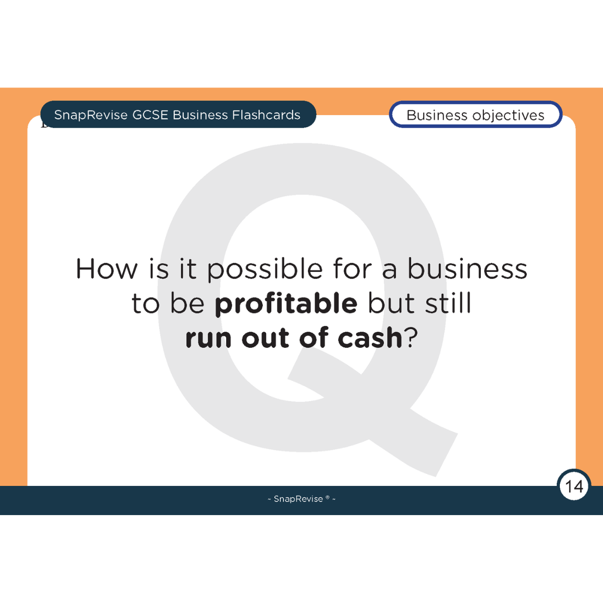 GCSE Business Flashcards