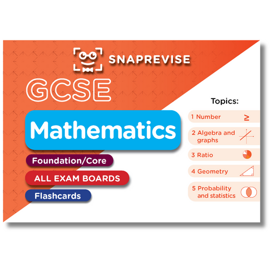 GCSE Maths Foundation Flashcards