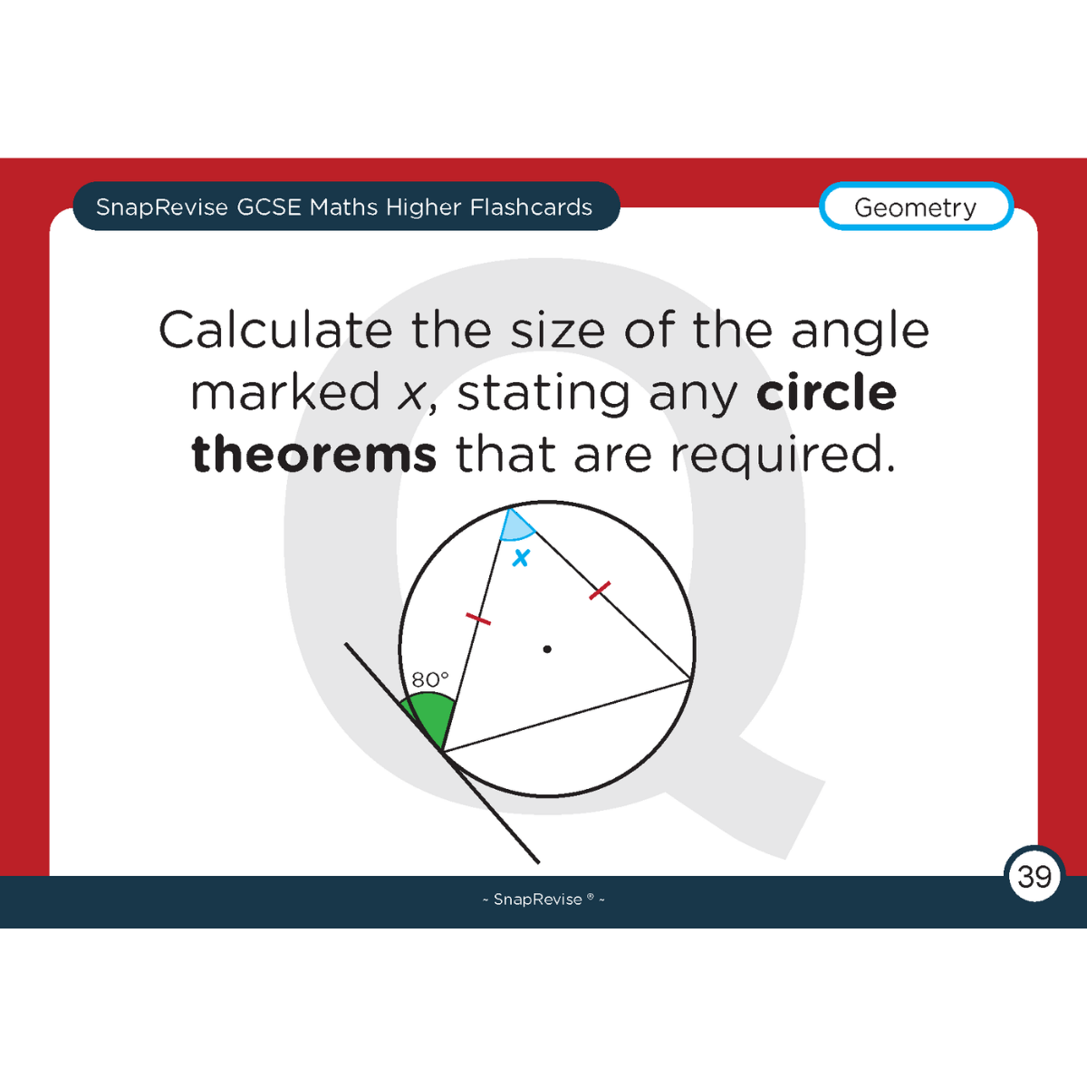 GCSE Maths Higher Flashcards
