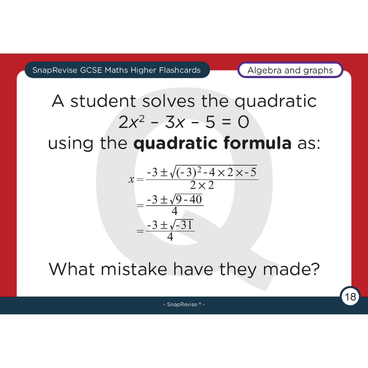 GCSE Maths Higher Flashcards