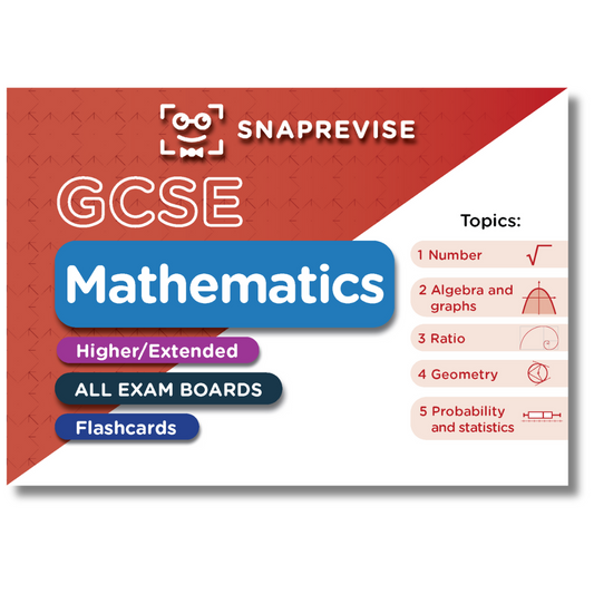 GCSE Maths Higher Flashcards