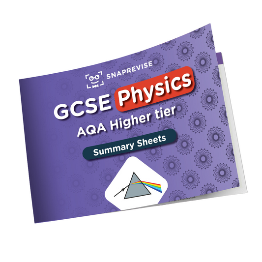 GCSE AQA Physics Summary Sheets Higher