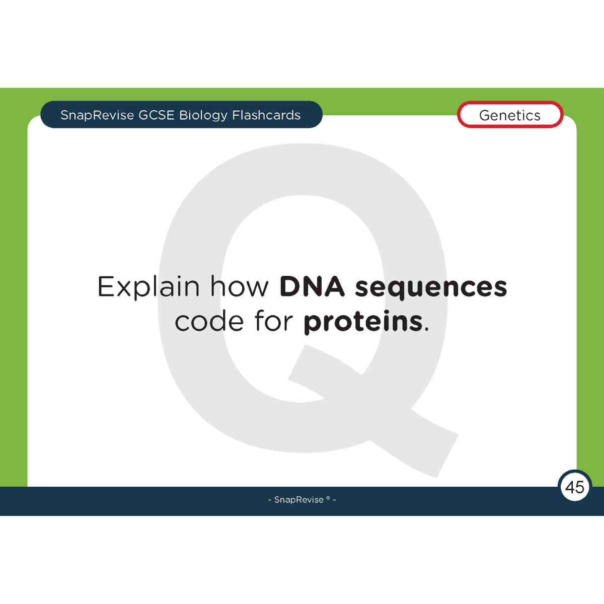 GCSE Biology Flashcards