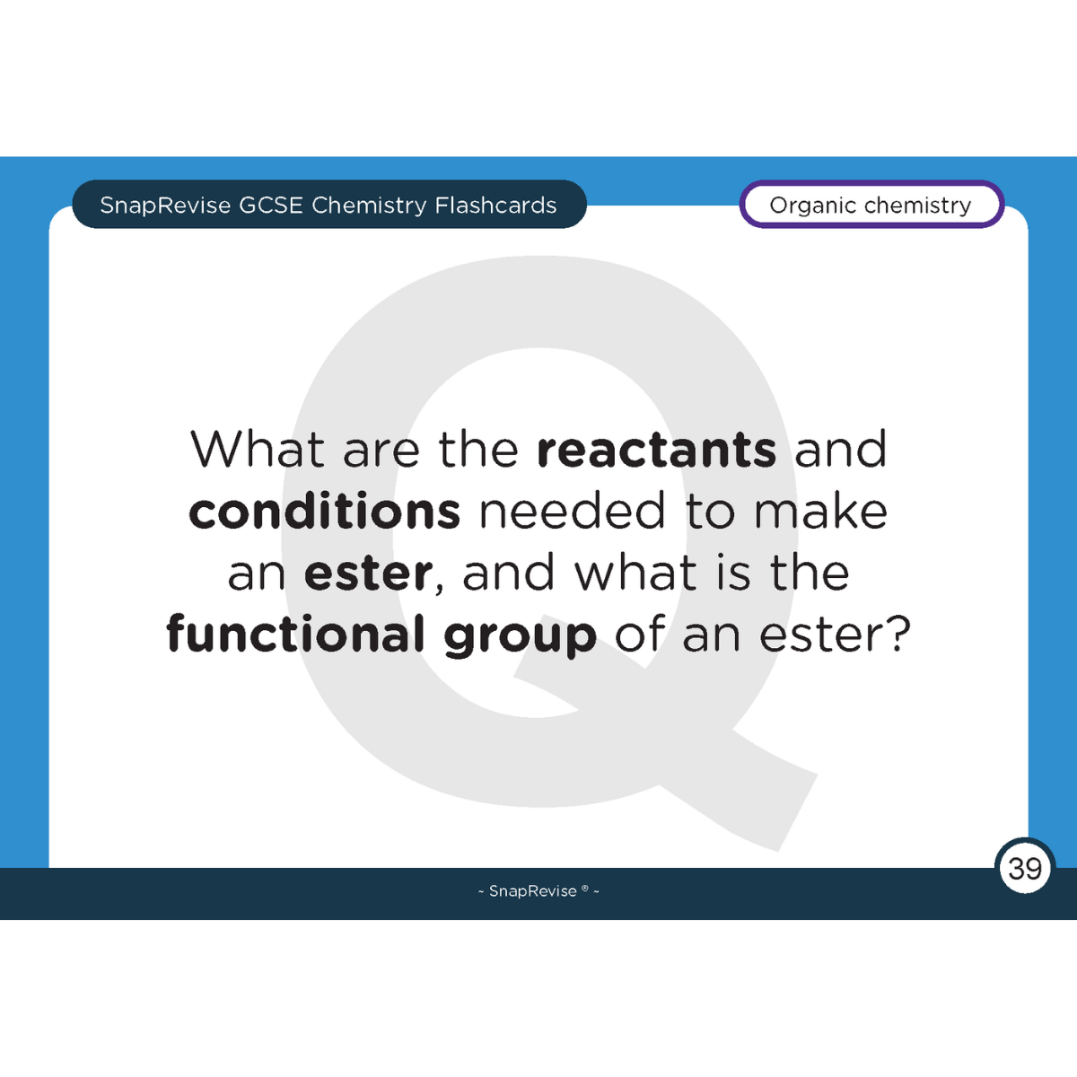 GCSE Chemistry Flashcards