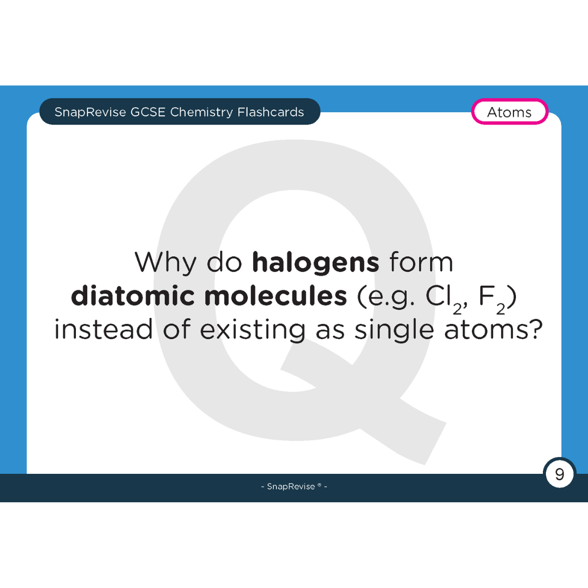 GCSE Chemistry Flashcards