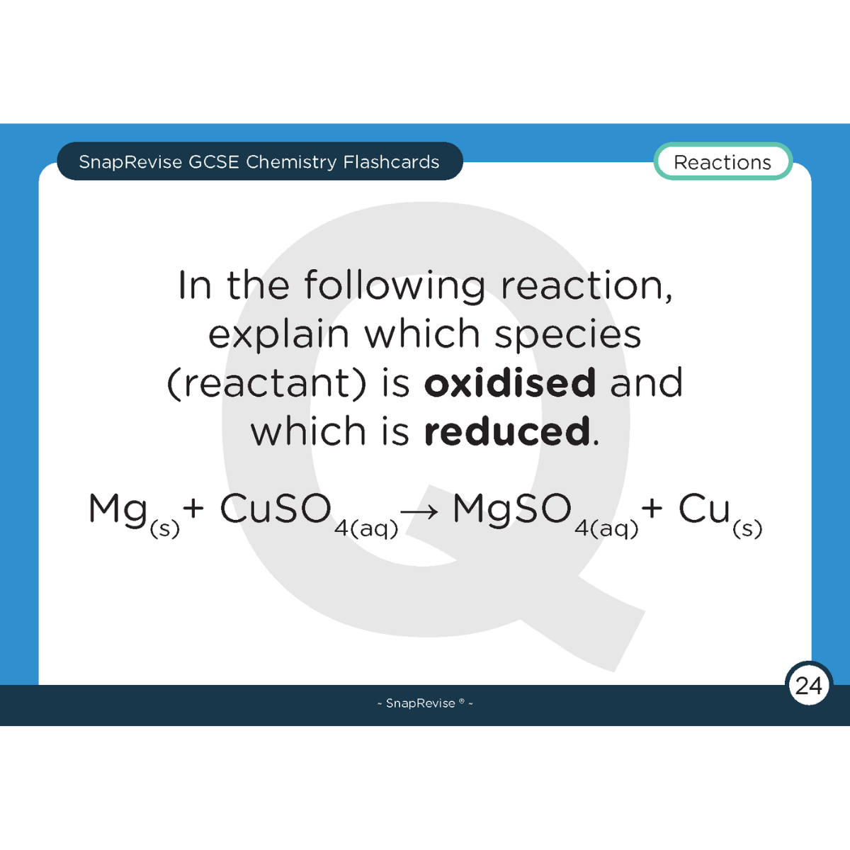 GCSE Chemistry Flashcards