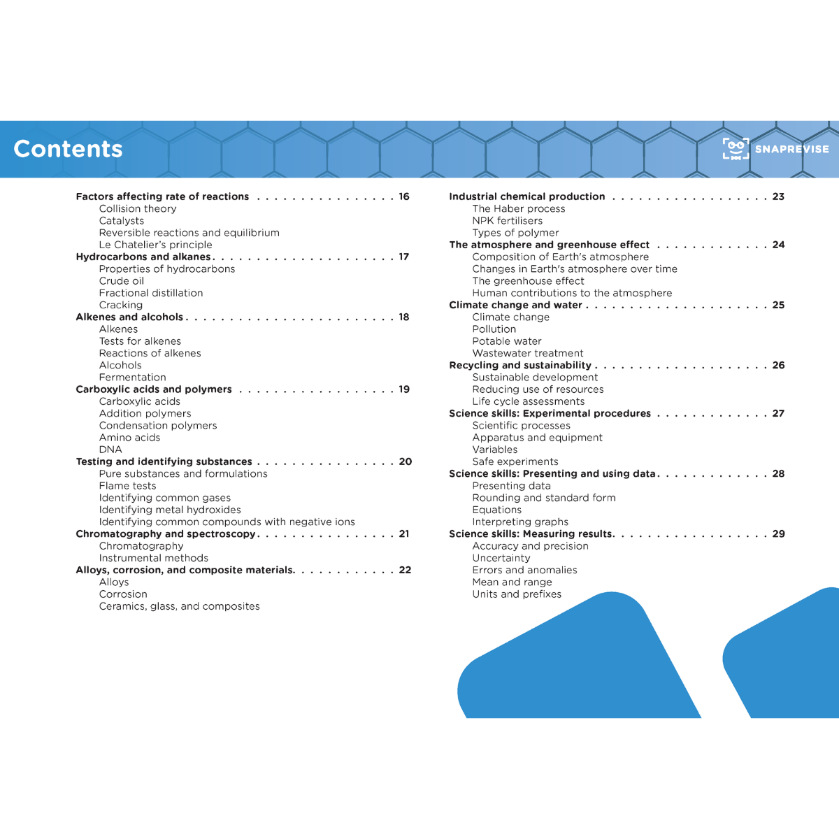 GCSE Chemistry Revision Guides – SnapRevise