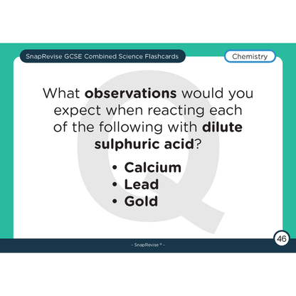 GCSE Combined Science Foundation Flashcards