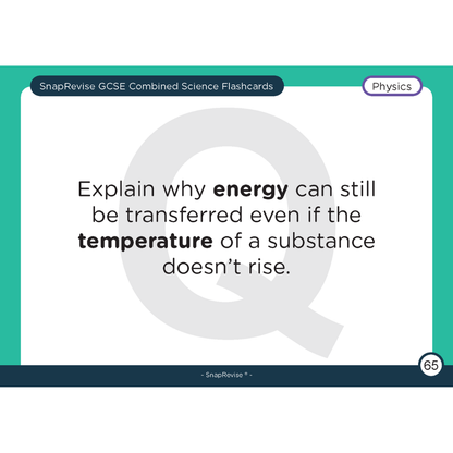 GCSE Combined Science Foundation Flashcards