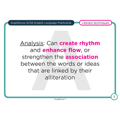 GCSE English Language Flashcards