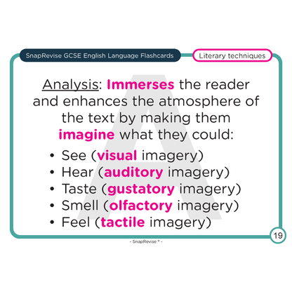 GCSE English Language Flashcards