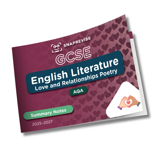GCSE AQA English Literature: Love and Relationships Summary Notes