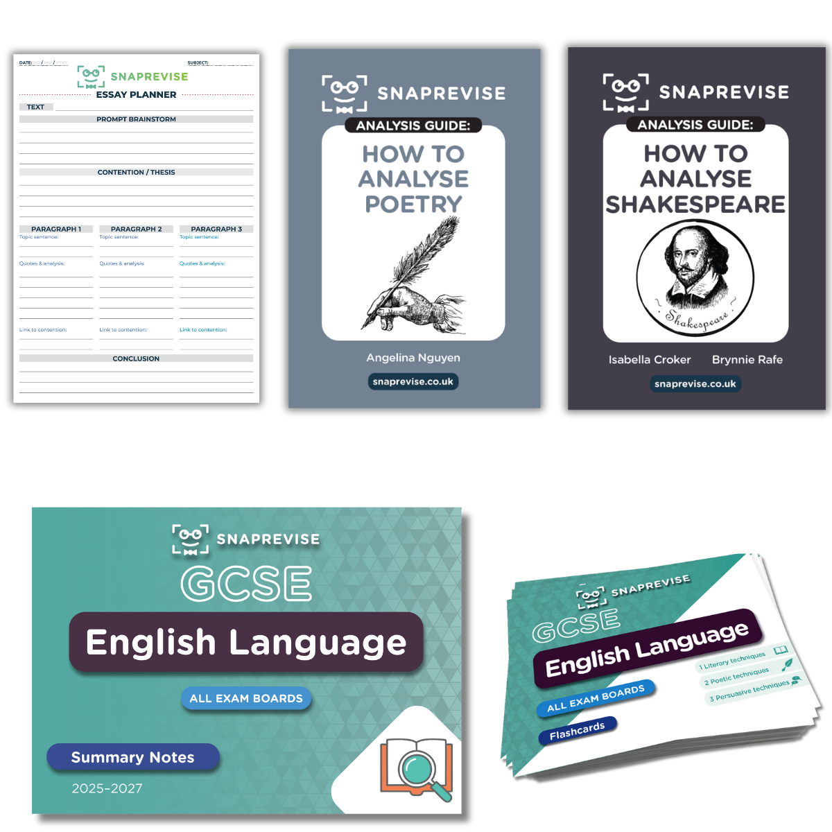 GCSE English Ultimate Revision Bundle