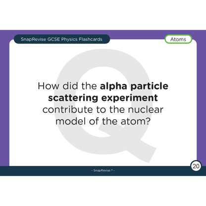GCSE Physics Flashcards