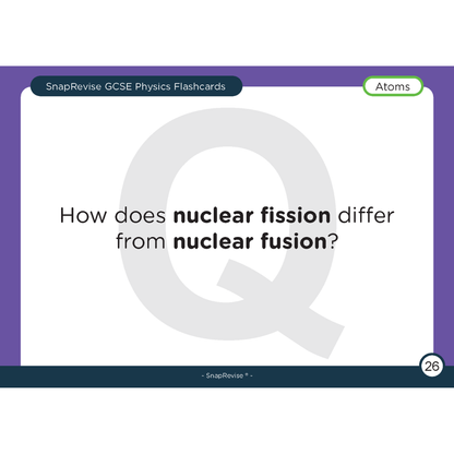 GCSE Physics Flashcards