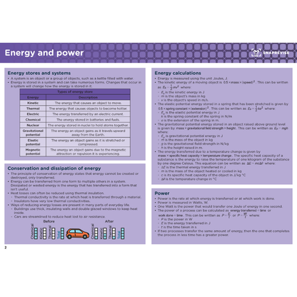 GCSE Physics Summary Notes