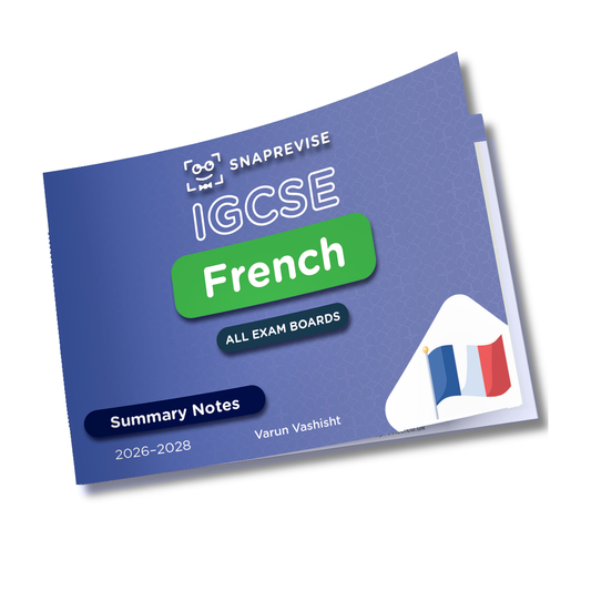 IGCSE French Summary Notes
