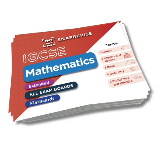 IGCSE Maths Extended Flashcards